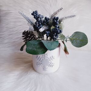Winter Wonderland Plant Decor